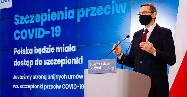 Premier Morawiecki: Szczepionka na COVID trafi do Polski! Szczepienia tylko dla chętnych (fot.KPRM)