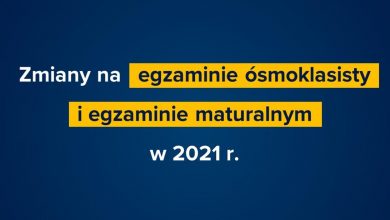 Zmiany na maturach i egzaminach ośmioklasisty w 2021 roku. Jakie? (fot.MEN)