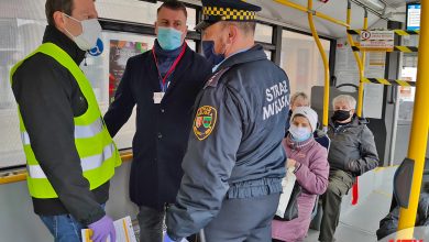 Są wyniki kontroli maseczek w bielskich autobusach. Fot. UM Bielsko-Biała