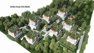 Wraca temat budowy osiedla mieszkaniowego przy Parku Śląskim. Podczas czwartkowej sesji chorzowscy radni zdecydują czy zezwolić na budowę 8 budynków mieszkalnych przy ul Targowej