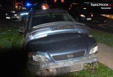 Dzban z Sosnowca uciekał przed policją i zniszczył cztery samochody