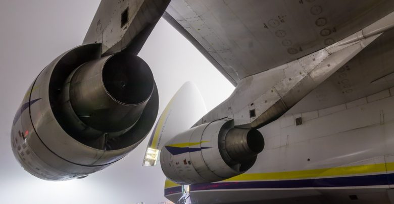 W niedzielę 20 grudnia 2020, trzeci raz w tym roku, w KTW wylądował An-124 Rusłan, czyli jeden z największych samolotów towarowych świata (fot.Katowice Airport)