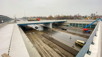 Wiadukt nad DK 94 w Sosnowcu ukończony, ale tunel wciąż powstaje (fot.Sosnowiec Łączy/facebook)