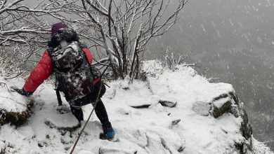 Pracowite święta w Beskidzkiej Grupie GOPR. Z Perci Akademickiej ściągali wystraszoną turystkę foto: M. Moskwa