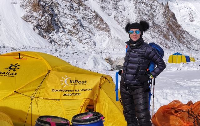 Gorzkowska już pod K2. Zaczyna się walka o zdobycie szczytu. Fot. FB/Magdalena Gorzkowska – Szczyt Twoich Marzeń