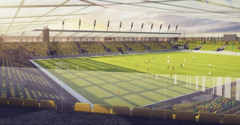 GKS Katowice będzie grał mecze na imponującym stadionie. Miasto rozpisało już przetarg (fot.UM Katowice)
