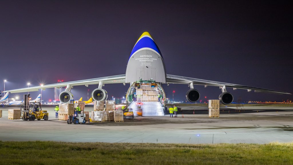 Potężny Antonov 124 Rusłan przyleci jeszcze w grudniu do Katowice Airport! Zdjęcia: Piotr Adamczyk/Katowice Airport