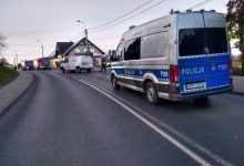 Tragiczny wypadek w Jastrzębiu-Zdroju. Nie żyje rowerzysta (fot.Śląska Policja)