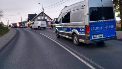 Tragiczny wypadek w Jastrzębiu-Zdroju. Nie żyje rowerzysta (fot.Śląska Policja)