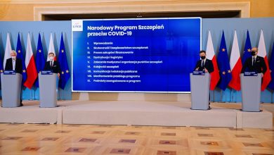 Dziś rząd ogłosił projekt Narodowego Programu Szczepień Przeciw COVID-19. Szczepienia mają być darmowe i dobrowolne (fot.premier.gov.pl)