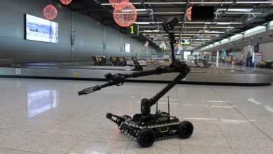 Katowice-Pyrzowice: Robot pirotechniczny w szeregach Straży Granicznej [FOTO]