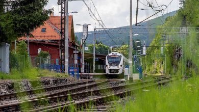 Opracowanie studium to krok w kierunku usprawnienia podróży oraz przewozu ładunków na ważnej trasie dla regionu, kraju i międzynarodowych przewozów kolejowych. [fot. poglądowa PKP PLK]