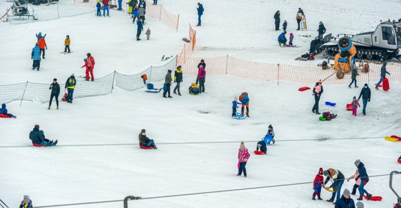 Sport Dolina znajduje się przy ul. Blachówka 94. Karnet na stok narciarski kosztuje 90 złotych za cały dzień. [fot. UM Bytom]