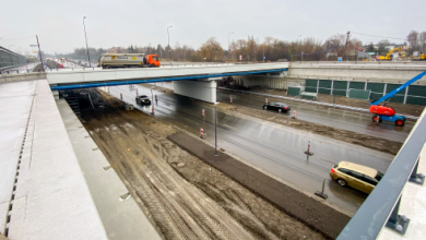 Coraz bliżej końca prac na nowym węźle DK94 w Sosnowcu. Fot. UM Sosnowiec