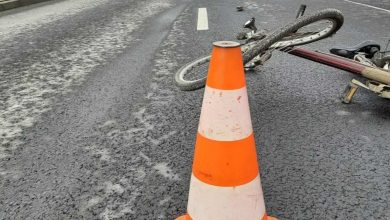 Tychy: Śmierć na Mikołowskiej. Nie żyje 52-letnia rowerzystka (fot.KMP Tychy)