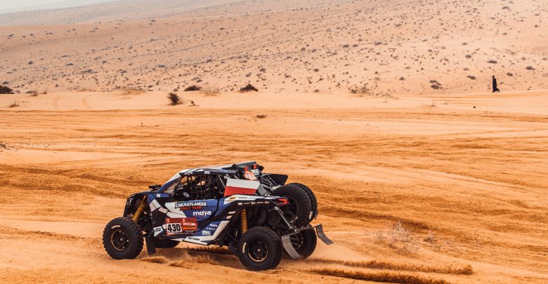 Sensacja i awans Marka Goczała i Rafała Martona z Energylandia Rally Team stały się faktem po 8 etapie Rajdu Dakar! (fot.materiały prasowe Energylandia)