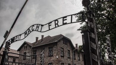 Napis na bramie głównej KL Auschwitz do dzisiaj przypomina o tragicznym losie wszystkich więźniów. Wyzwolenie Auschwitz nastąpiło 27 stycznia 1945 r. [fot. www.pixabay.com]