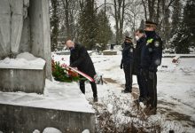 Na cmentarzu znajduje się 88 mogił zbiorowych oraz 222 mogiły indywidualne żołnierzy radzieckich. [fot. UM Częstochowa]