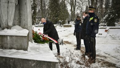 Na cmentarzu znajduje się 88 mogił zbiorowych oraz 222 mogiły indywidualne żołnierzy radzieckich. [fot. UM Częstochowa]