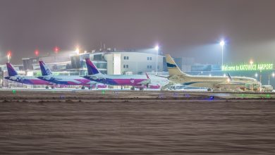 Punkt szybkich testów antygenowych w Katowice Airport. To dla lecących do Holandii (fot.Piotr Adamczyk)