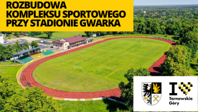 Tarnowskie Góry: Rozbudowa bazy TS Gwarek. Będą dwa nowe boiska i wybieg dla psów (fot.GZM)