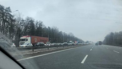 Śląskie: Wypadek na autostradzie A4. Ogromny korek w kierunku Wrocławia (fot.TVS)