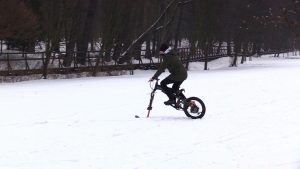 RAXO xBike, czyli jak zrobić nartorower? Wynalazek podbija Śląsk!