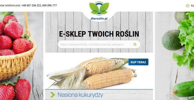 Sklep internetowy dlaroslin.pl- sklep dla rolników i miłośników ogrodów