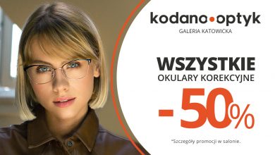 Wszystkie okulary korekcyjne (oprawki + soczewki okularowe) 50% taniej w KODANO Optyk! (fot.materiały partnera)