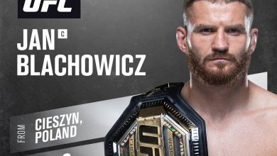 MAMY TO! Jan Błachowicz znowu górą! Obronił tytuł. Fot. UFC