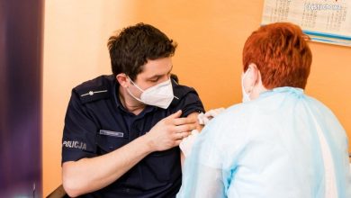 Trwają szczepienia służb mundurowych. W Częstochowie zaszczepiły się 43 osoby. Fot. KMP Częstochowa