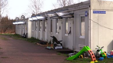 Mieszkańcy Mysłowic protestują. Osiedle kontenerów socjalnych solą w oku sąsiadów