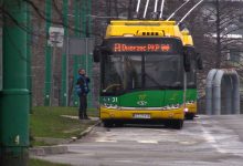 Tychy: Protest kierowców trolejbusów. Chcą podwyżek i utrzymania nagrody "Krzysztofa"