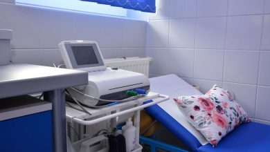 Najważniejsza na sali porodowej jest rodząca! Komfortowe warunki na porodówce w Dąbrowie Górniczej (fot.DARIUSZ NOWAK NDDG)