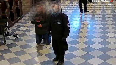 Śląskie: Napad na pracownika Straży Jasnogórskiej. Sprawca sam zgłosił się na policję (fot.Śląska Policja)