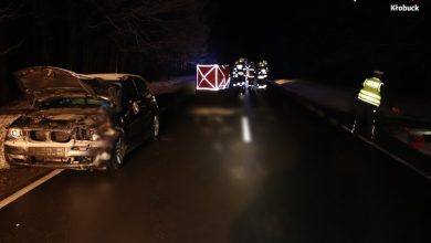 Śląskie: Tragedia na DK42. Nie żyje pieszy (fot.Śląska Policja)