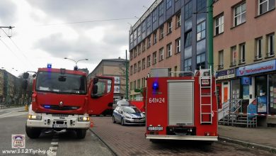 Tychy: Dramatyczna walka o życie 54-latka. Udało się! Mężczyzna żyje (fot.Śląska Policja/112Tychy.pl)