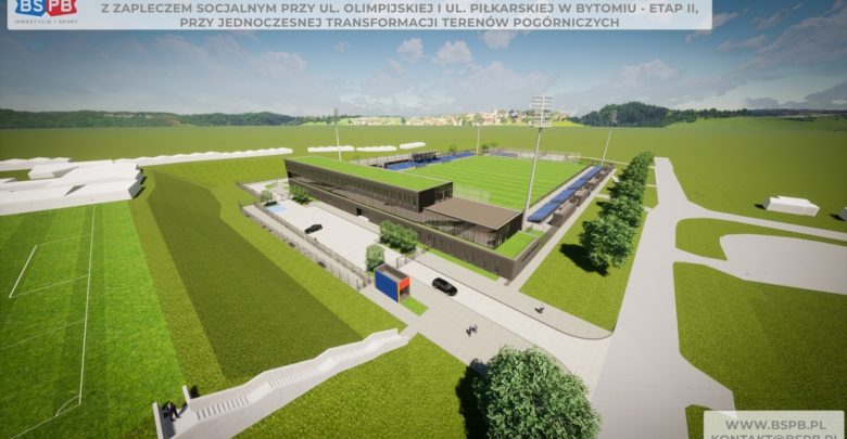 Budowa boisk i zaplecza treningowego Polonii Bytom. Dwie firmy w przetargu (fot.UM Bytom)