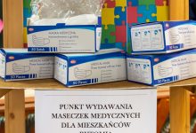 Ponieważ liczna wydawanych maseczek jest ograniczona, będą one wydawane do wyczerpania zapasów. [fot. UM Bytom]