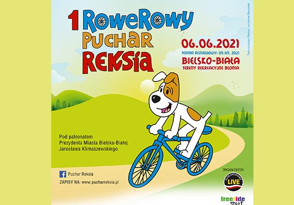 Te zawody mają popularyzować jazdę na rowerze pośród najmłodszych. I Rowerowy Puchar Reksia w Bielsku-Białej (fot. UM Bielsko-Biała)