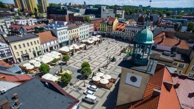 15 maja ogródki gastronomiczne wznowią działalność. W Rybniku za 1 złotych (fot.UM Rybnik)