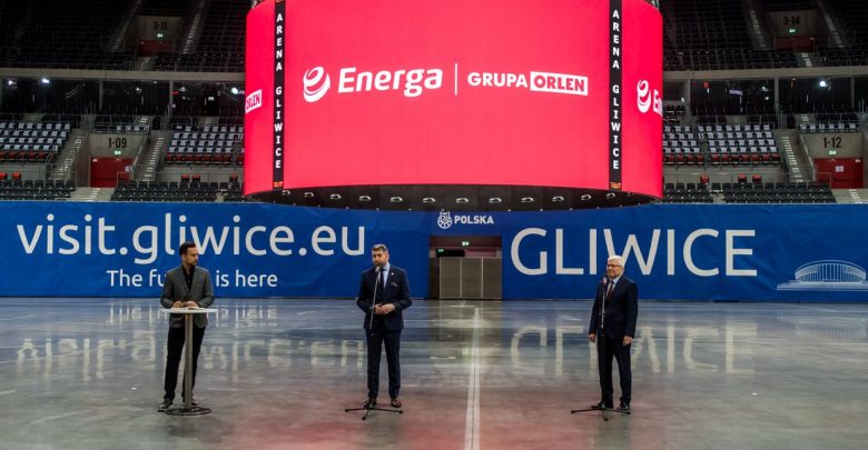To pierwszy taki przypadek w historii. Polska kadra koszykówki całe przygotowania do walki o igrzyska spędzi w Gliwicach (fot.UM Gliwice)