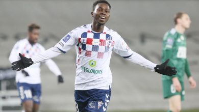 Alasana Manneh zostaje przy Roosevelta. Górnik Zabrze przedłużył umowę z pomocnikiem (fot.Górnik Zabrze)