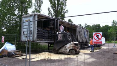 Dziś z ul. Baczyńskiego w Sosnowcu zniknęły toksyczne odpady, które ktoś porzucił w naczepie z francuskimi numerami rejestracyjnymi