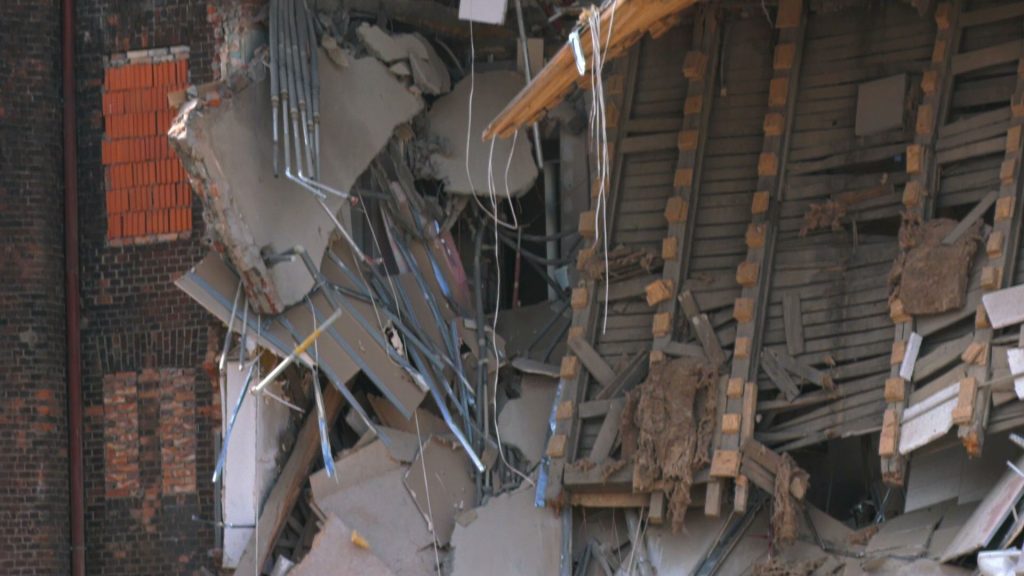 Przyczyny wciąż nieznane. Inspektor nadzoru budowlanego sprawdza, czemu zawaliła się kamienica w Chorzowie
