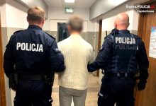 Z nożem na 18-latkę. Policja zatrzymała złodzieja. Fot. Policja Częstochowa
