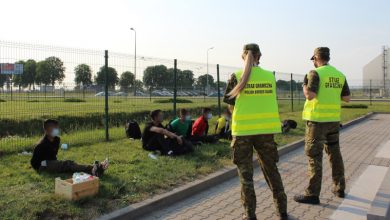 Gliwice: zamiast rowerów... 7 Afgańczyków [WIDEO]. Fot. Śląska Straż Graniczna