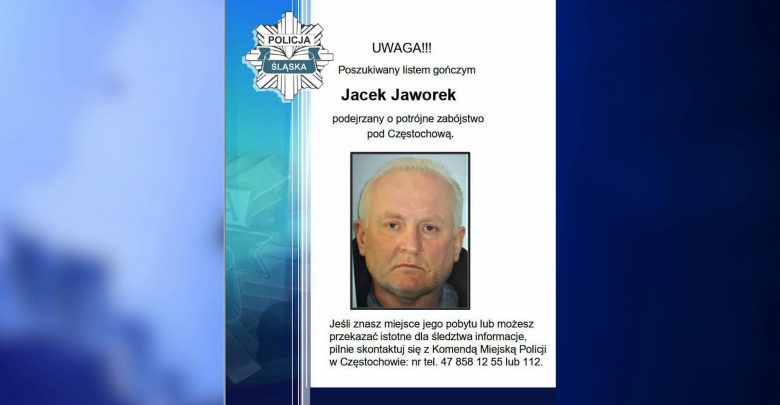 Pojawiły się informacje o tym, że Jacek Jaworek - podejrzany o zabójstwo 3-osobowej rodziny w Borowcach pod Częstochową był widziany przez świadków