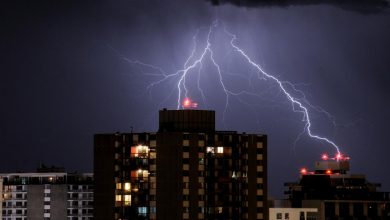 Grad nawet 6 cm średnicy! Gwałtowne burze, podtopienia. OSTRZEŻENIE METEO dla woj.śląskiego! (fot.RCB)