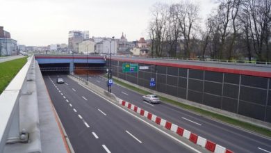 Od 22.30 do rana zamknięty tunel w ciągu Drogowej Trasy Średnicowej (fot.UM Gliwice/ZDM Gliwice)